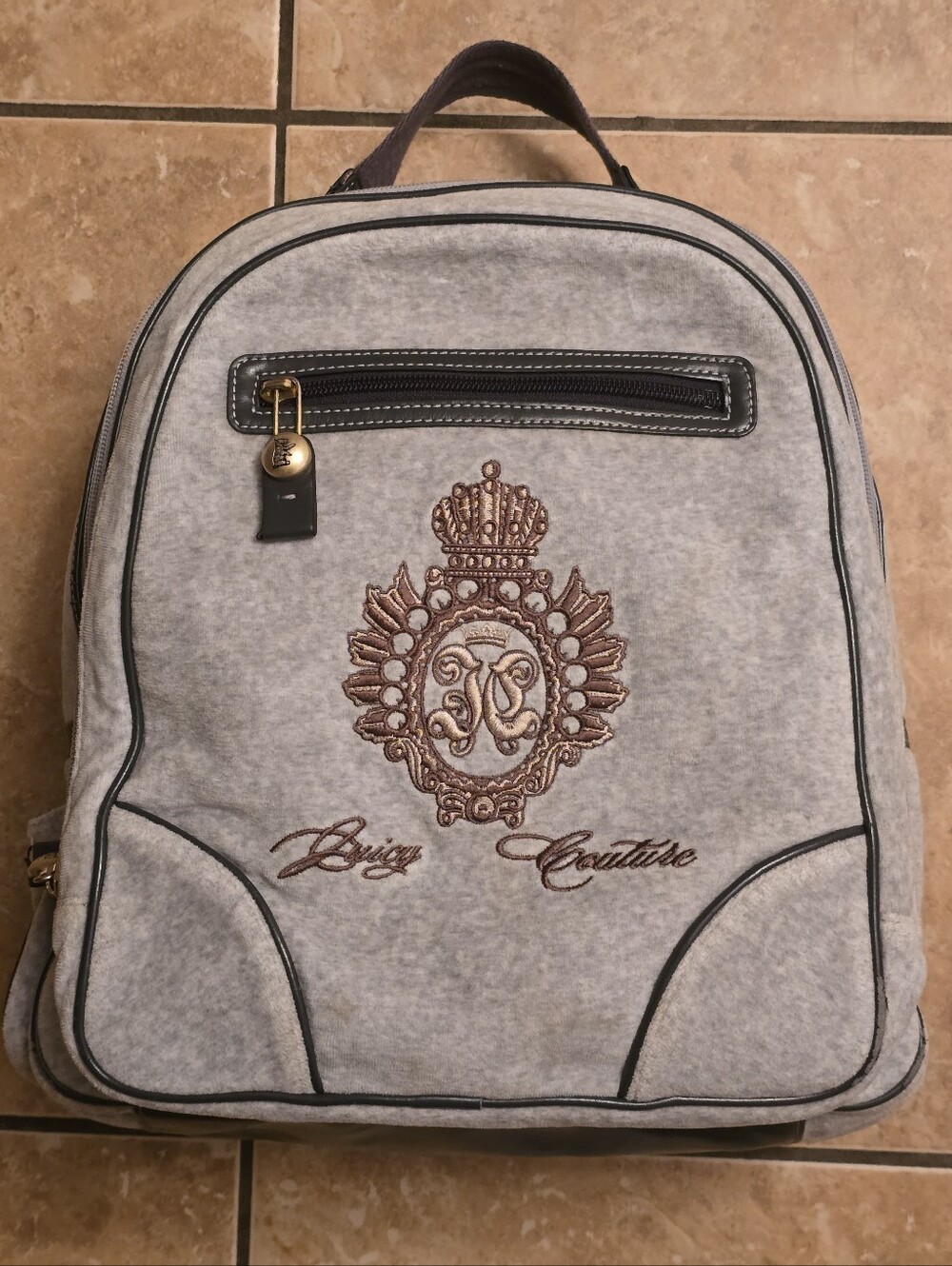 Vintage Juicy Couture Velour Backpack